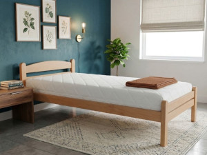 Krevet natur 90x200cm + madrac