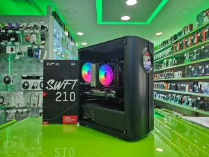 Gaming PC Intel I7 6700 /16GB/RX 7600 8GB/SSD 256GB + HDD 500GB