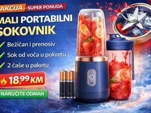 JUICER Portable sokovnik mali blender za voće USB / 2 čaše