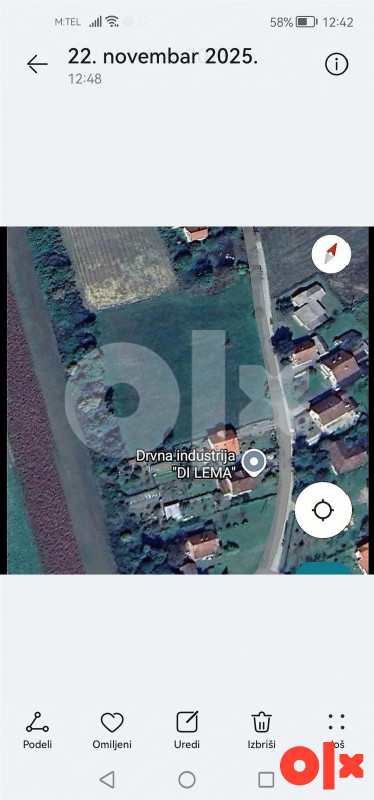 Plac Kozinci Gradiška 830m2 2