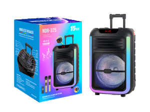 Zvučnik NDR-325 karaoke s 2 wireless mikrofona