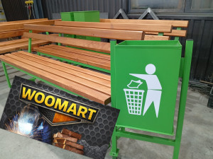 Komunalna oprema klupe klupa park kante kanta