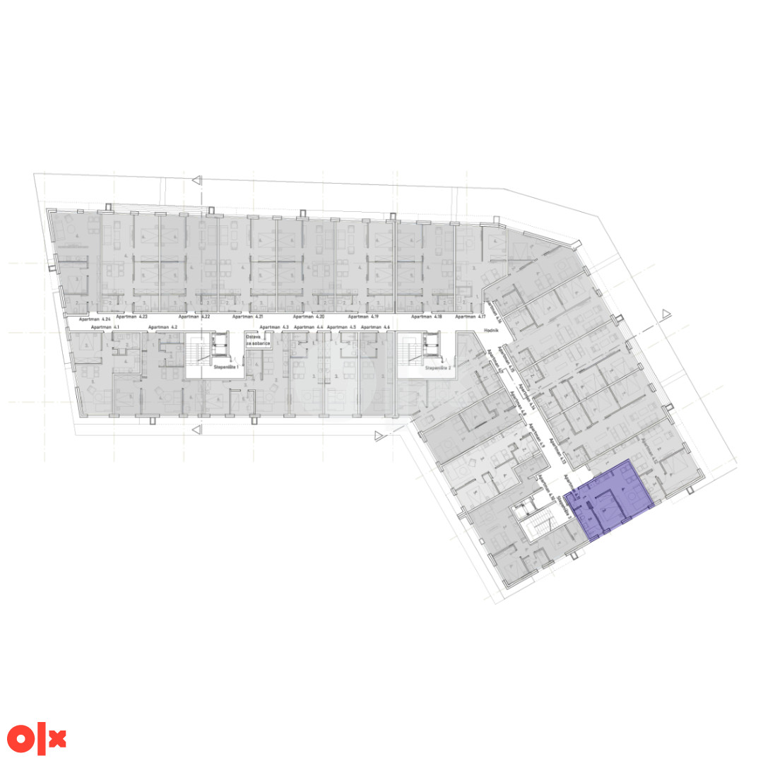 Jahorina - Vučko Residence - Apartman 44,05 m2  + parking mjesto 2