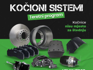 Dijelovi kočionog sistema teretna vozila DAF MAN MERCEDES IVECO