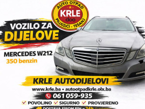 MERCEDES E KLASA W212 350 BENZIN DIJELOVI KRLE AUTOOTPAD