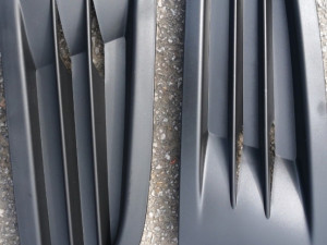 Maska resetka branika karambolke Golf 6 VI crne