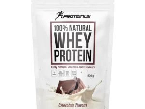 Proteini.si 100% Natural Whey Protein, proteini, 400g, čokolada