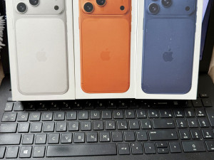 IPHONE 17 PRO MAX 256GB ORANGE/SILVER EU MODEL NOVO VAKUM