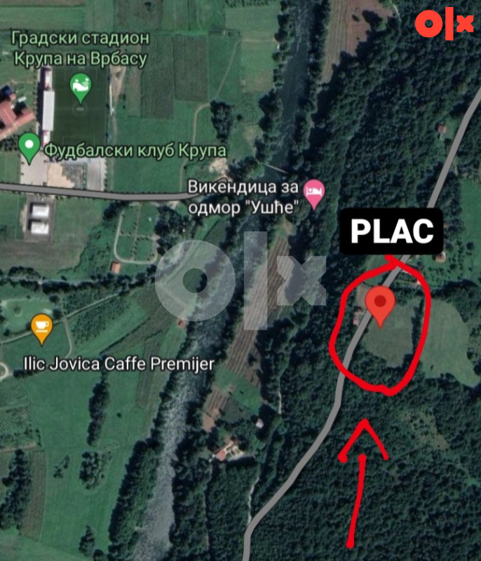 Zemljište Krupa na Vrbasu Banja Luka Plac 3