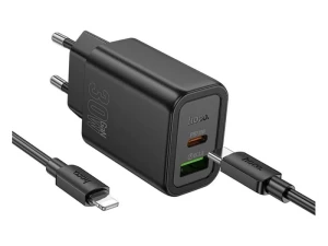 HOCO N63 networking charger USB +Type-C outlet 30W PD fast charge