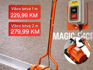 BETON ELEKTRIČNA VIBRO LETVA ZA RAVNANJE BETONA