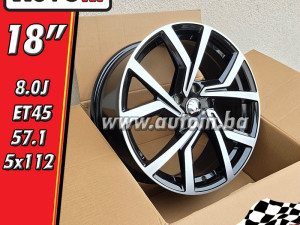 Alu felge Škoda 18 Octavia Superb Kodiaq Karoq (Art.1802s)