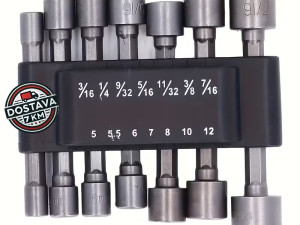 Set šesterokutnih nastavaka za odvijače