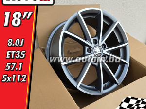 Alu felge Škoda 18 Octavia Superb Kodiaq Karoq (Art.1812s)