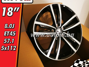 Alu felge Škoda 18 Octavia Superb Kodiaq Karoq (Art.1821s)