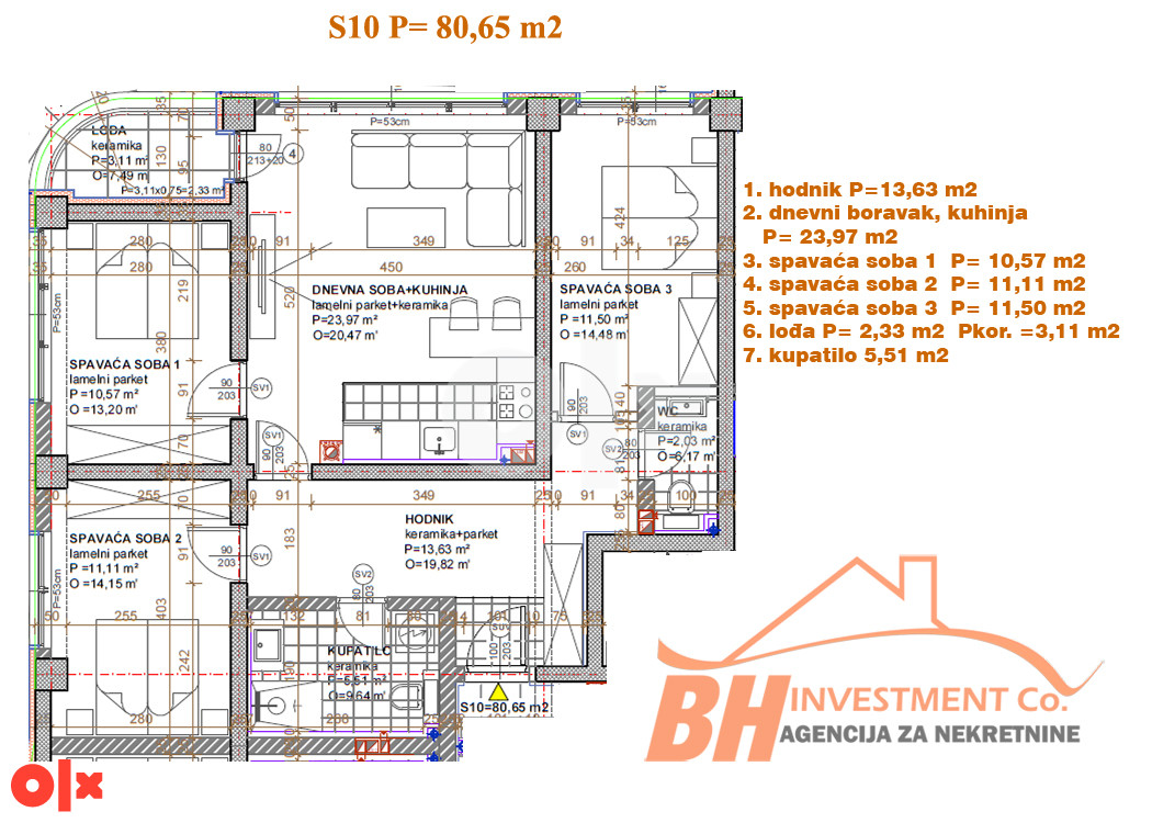 Stan 80,65m2 TCT Sjenjak 2