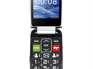MEANIT SENIOR FLIP MAX MOBILNI TELEFON-CRNI za starije osobe