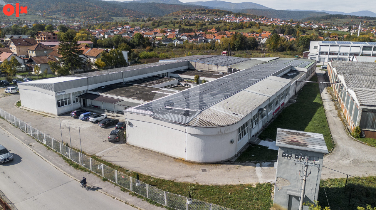INDUSTRIJSKI PROIZVODNO/SKLADIŠNI KOMPLEKS hala 5300 m2 Bugojno 5