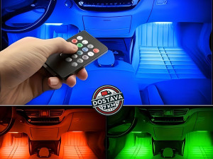 LED Trake za Automobil daljinski + APP