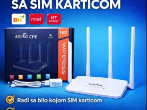 WIFI U AUTU I NA PUTU 4G/5G RUTER SA SIM KARTICOM | BEZ UGOVORA