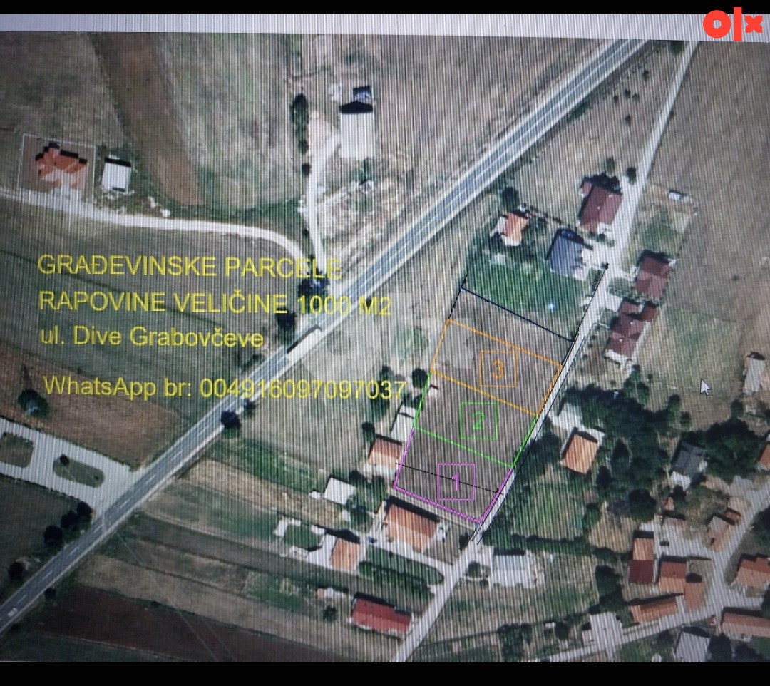 Zemljište Livno Rapovine, 1000m2
