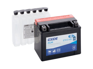 Akumulator EXIDE YTX12-BS 10.0Ah Lplus 150A(EN) 150x87x130 AGM