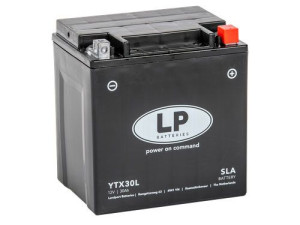 Akumulator Landport YTX30L-BS 30Ah Dplus 385A(EN) 166x126x173 AGM