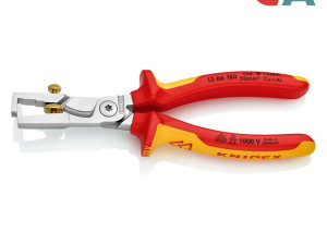 Knipex Kliješta Za Skidanje Izolacije StriX 180mm Sa Makazama Za
