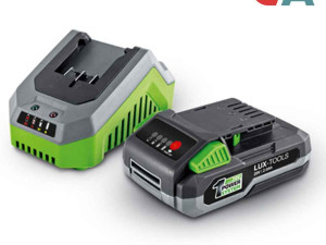 Lux Tools Starter Set Baterija 2,0 Ah + Punjač 1 PowerSystem 20 V