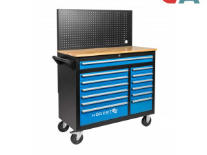 Hoegert Radionička Kolica Za Alat Sa Zidnim Panelom HT7G044