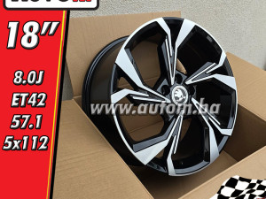 Alu felge Škoda 18 Octavia Superb Kodiaq Karoq (Art.1833s)