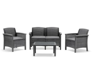 VRTNA GARNITURA RIALTO 2 BICA ITALIJA GRAFIT SIVA