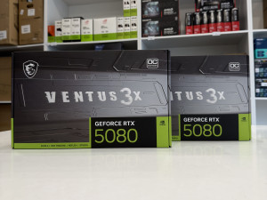 Graficka kartica NVIDIA MSI RTX 5080 Ventus 3X PLUS OC 16GB GDDR7