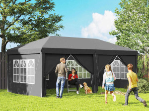 Šator/ gazebo/ paviljon 3x6 m, brzo sklopivi sa bočnim stranicama