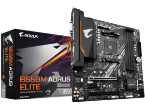 GIGABYTE MB B550M AORUS ELITEAMD B550;AM4;4xDDR4DVI,HDMI,RAID;...