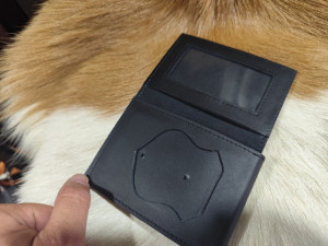 Novčanik za policiju-prava koža