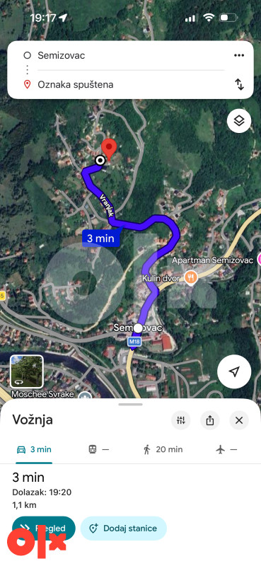 Zemljište Vogošća Semizovac 3