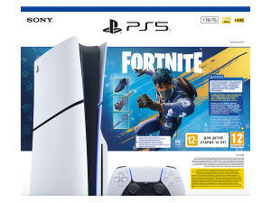 PlayStation 5 Slim E chassis Fortnite Flowering Chaos VCH