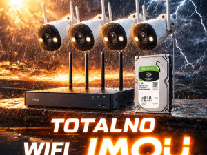 Kompletan WIFI set 5 MPX IMOU dvosmjeni audio i slika u boji