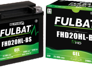 FULBAT FHD20HL-BS GEL za Harley Davidson