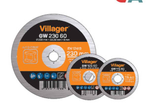 Villager Brusna Ploča Za Metal 115x6x23,23mm / 5 kom