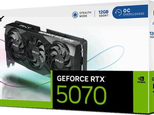 PNY VCG507012TFXPB1 GeForce RTX 5070 12GB GDDR7 DLSS4