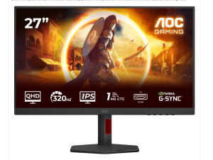 AOC Q27G4SRU 27" 2K 2560x1440 320Hz 0.3ms Ergo Pivot