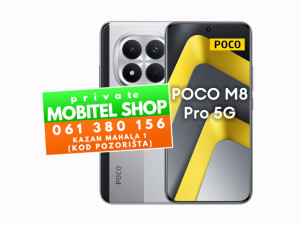 Xiaomi Poco M8 Pro 5G 12/512GB 512 GB - NOVO, GARANCIJA