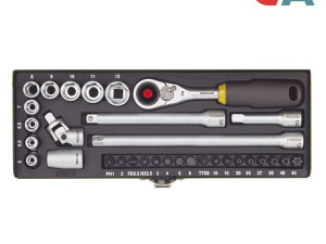 Proxxon Garnitura Nasadnih Ključeva Sa Magnetom 1/4 5-13mm / 32 d