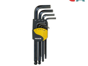Proxxon Garnitura Ključeva Imbus 1,5 - 10 mm Dugi Sa Kuglicom / 9