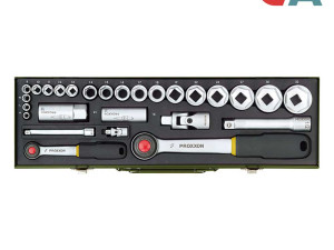 Proxxon Garnitura Nasadnih Ključeva 1/4 + 1/2 6-32mm / 27 djelna
