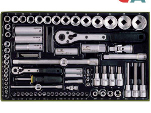 Proxxon Garnitura Nasadnih Ključeva 1/4 + 1/2 / 86 dijelna
