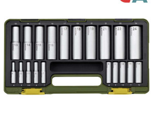 Proxxon Garnitura Nasadnih Ključeva Dugih 1/4 + 1/2 4-24mm / 20 d