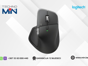 Logitech 40520 MX Master 4 Wireless Bluetooth miš DPI 8000,Grafit